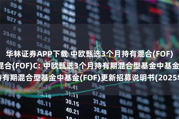华林证券APP下载 中欧甄选3个月持有混合(FOF)A,中欧甄选3个月持有混合(FOF)C: 中欧甄选3个月持有期混合型基金中基金(FOF)更新招募说明书(2025年7月)